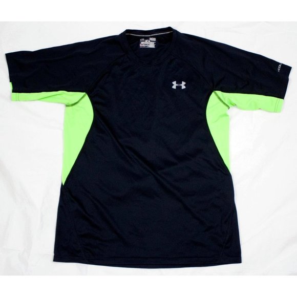 Under Armour HeatGear Short Sleeve Athletic T-Shirt Size Medium - Picture 1 of 6